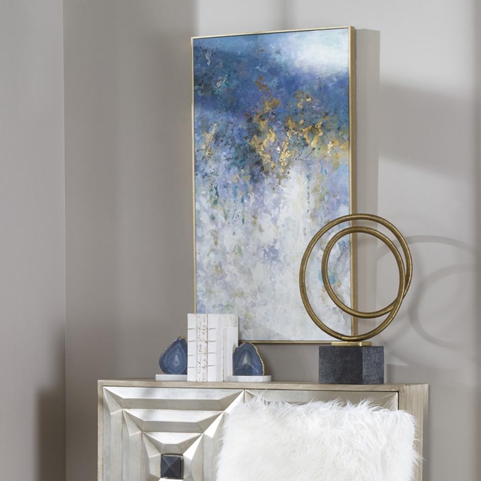 Floating Hand Painted Canvas by Uttermost