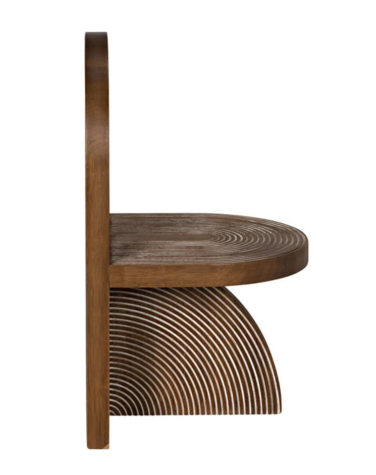 Jupiter Chair, Dark Walnut by Noir Furniture