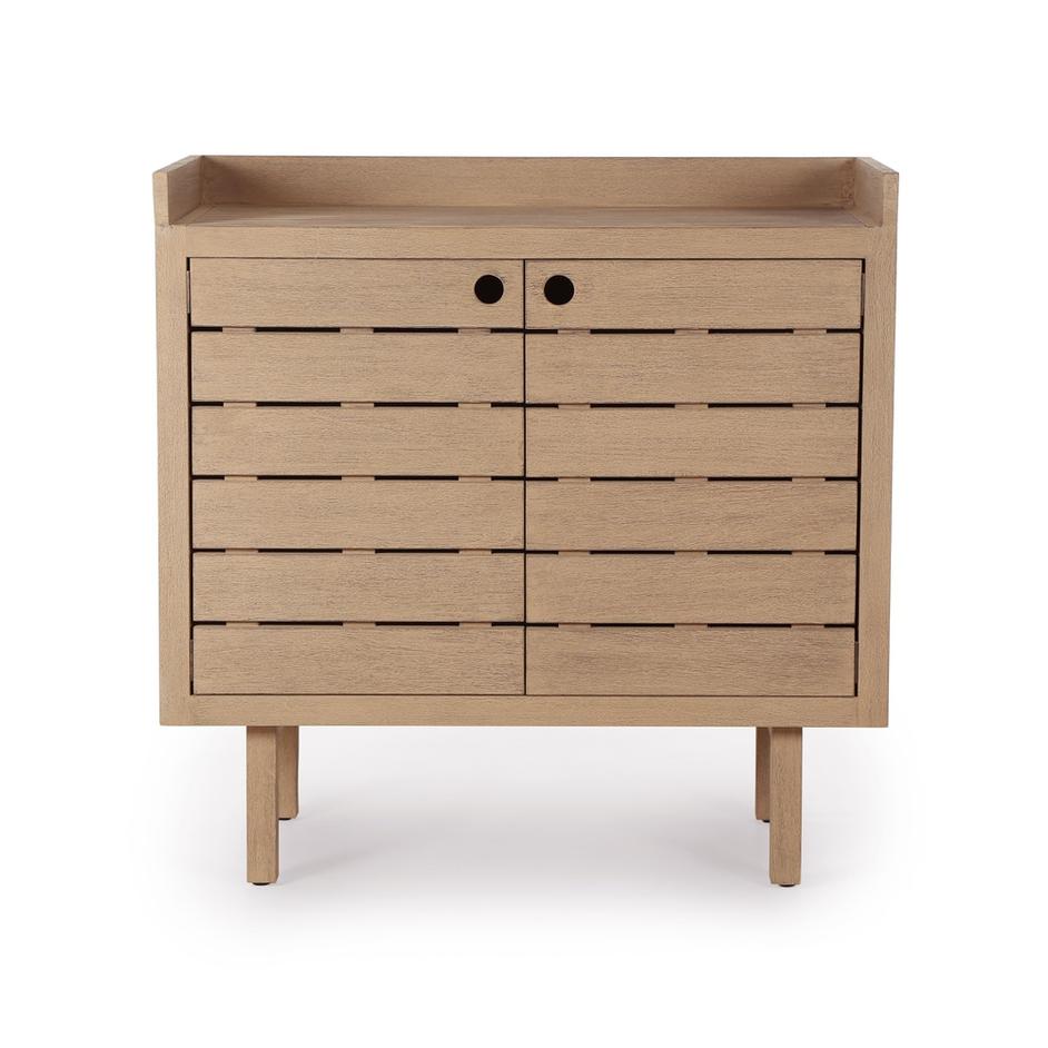Lula Small Sideboard-Washed Brown by FOUR HANDS