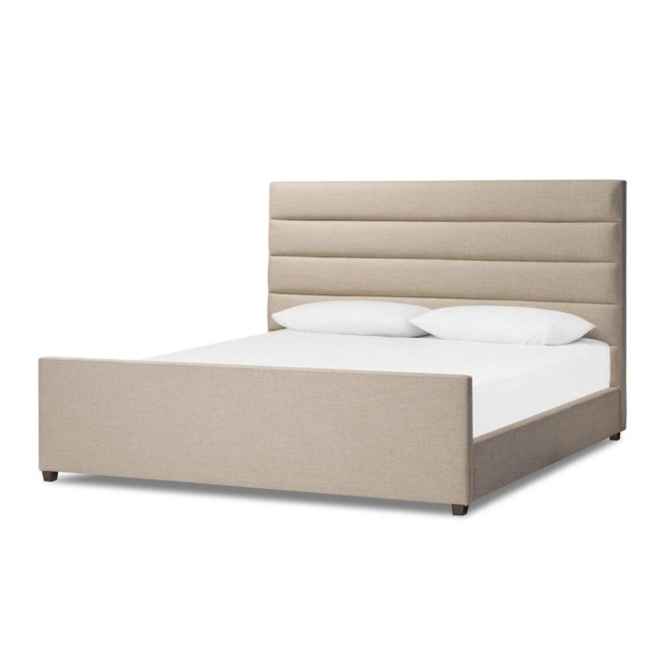 Daphne King Bed - Alcala Taupe by Four Hands