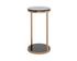BENJAMIN END TABLE - ANTIQUE BRASS by Sunpan