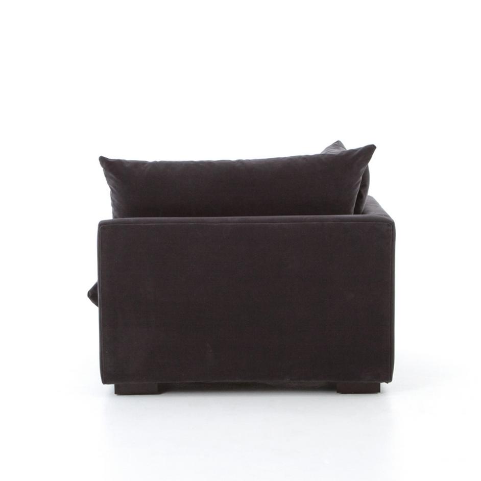 Grant Sectional Corner-Henry Charcoal by FOUR HANDS