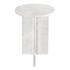 GRACE ACCENT TABLE WHITE MARBLE by Moes Home