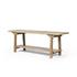 Trinity Console Table - Distressed Light Oak by Four Hands