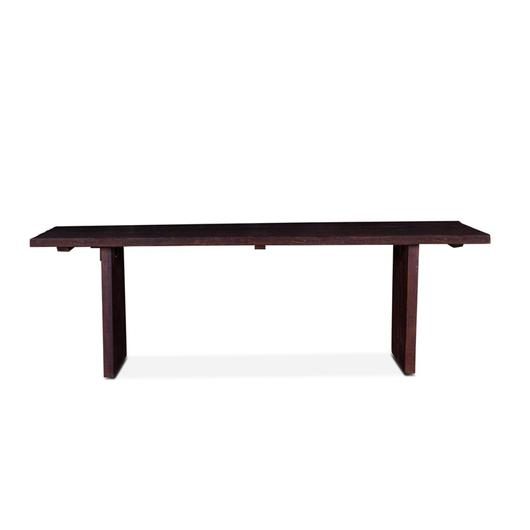 Barnwood 94" Dining Table Jacobean Brown by Home Trends & Design