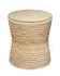 Grain Braided Side Accent Table by Jamie Young