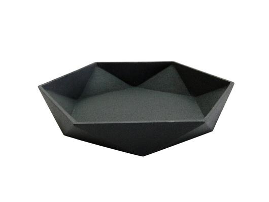 Aluminum Bowl Xlarge Black Finish by BIDK Home