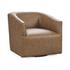 Vernon Leather Swivel Chair El Paso by Classic Home