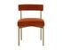 SENECA DINING CHAIR - ANTIQUE BRASS - DANNY RUST by Sunpan