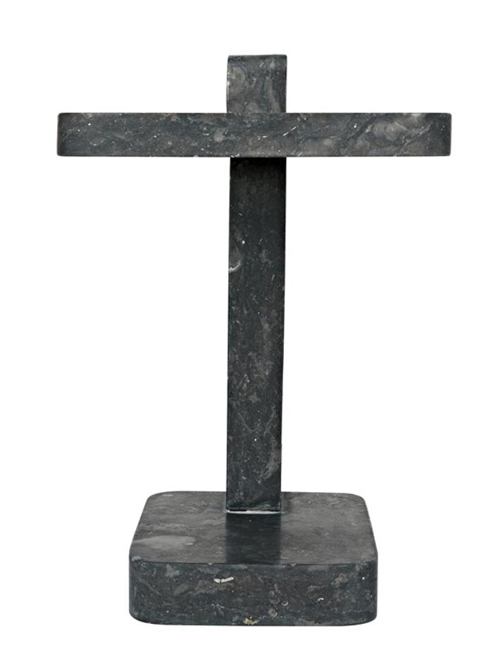 North Side Table, Black Marble by Noir Furniture
