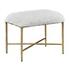 Charmed Sheepskin Small Bench by Uttermost