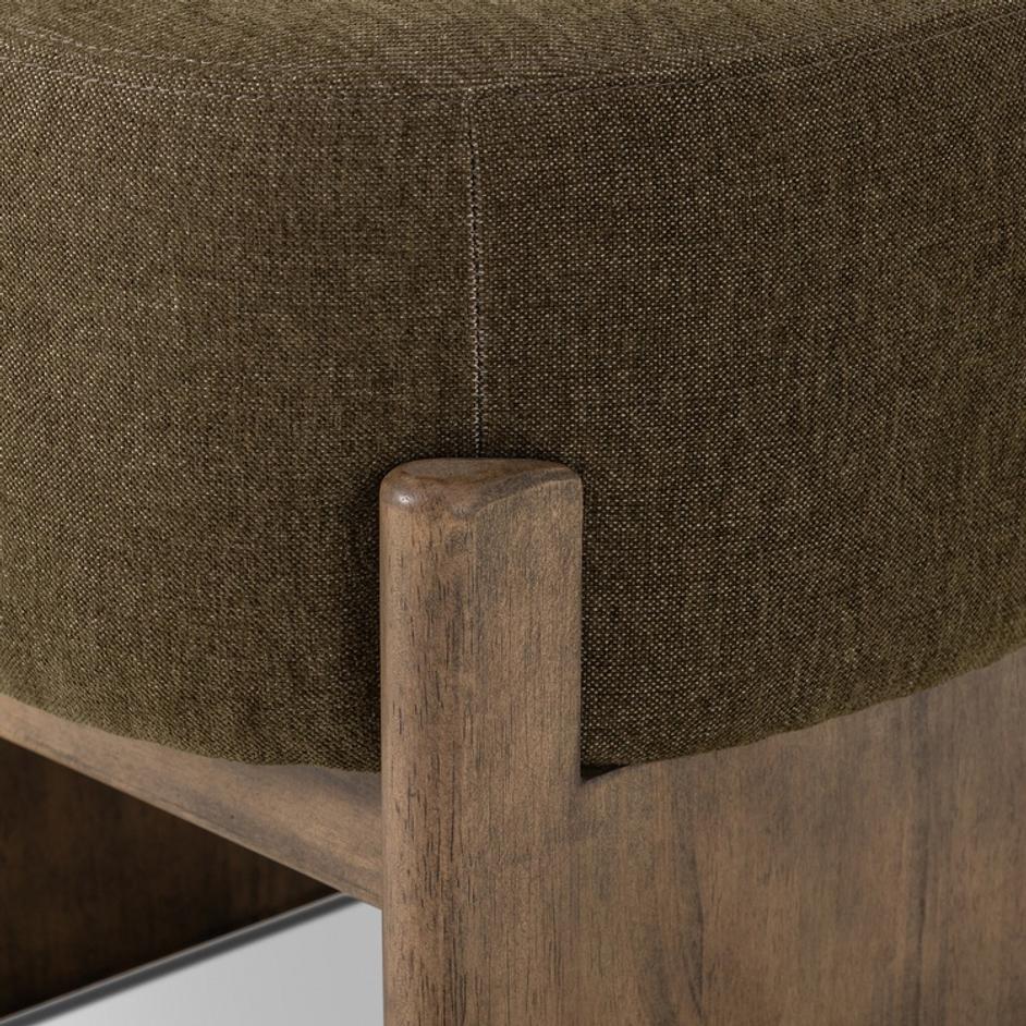 Kirby Accent Stool - Sutton Olive by Four Hands