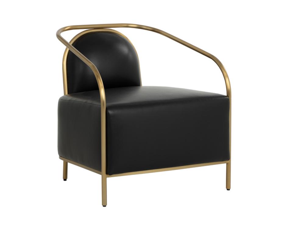 CICERO LOUNGE CHAIR - CANTINA BLACK by Sunpan