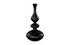 Bella Bloom Vase, Wide, Matte Black by Phillips Collection