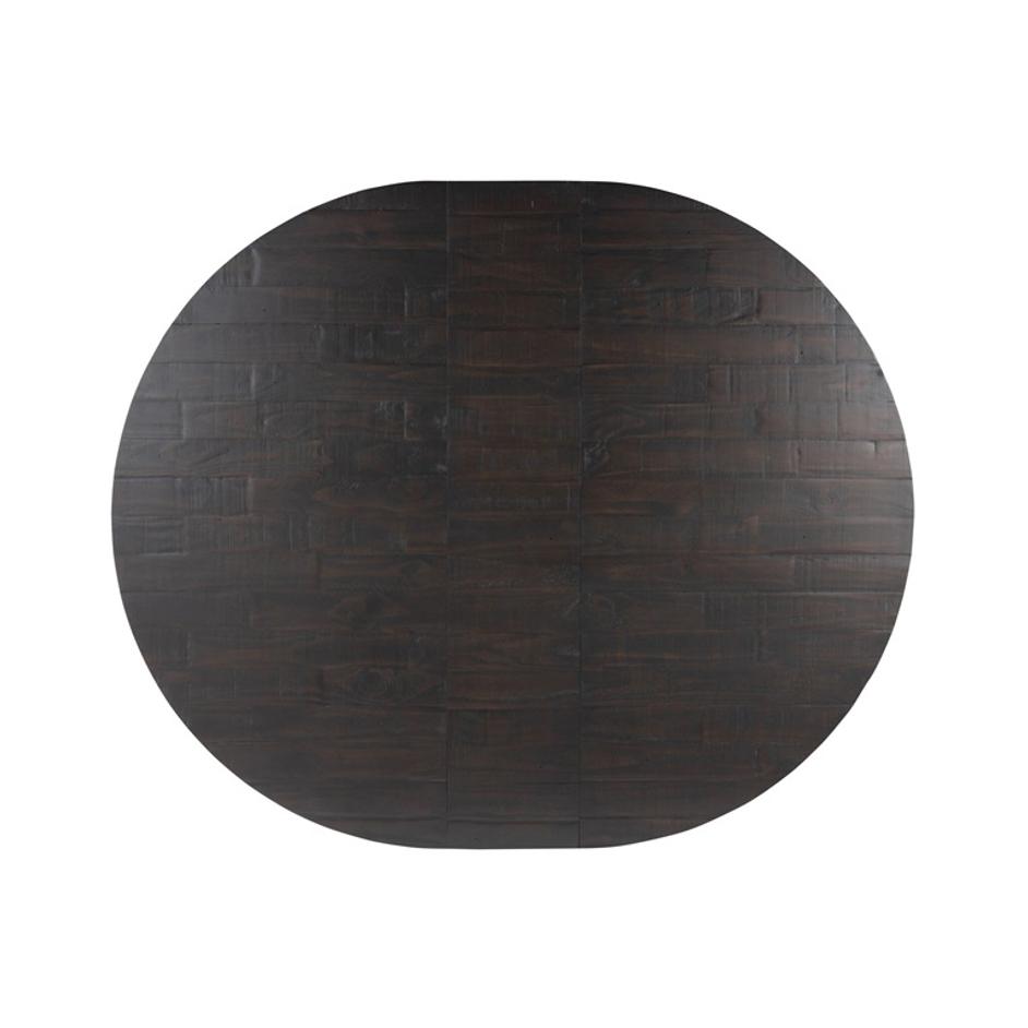 Eberwin Round Ext Dining Table - Dark Carbon by Four Hands