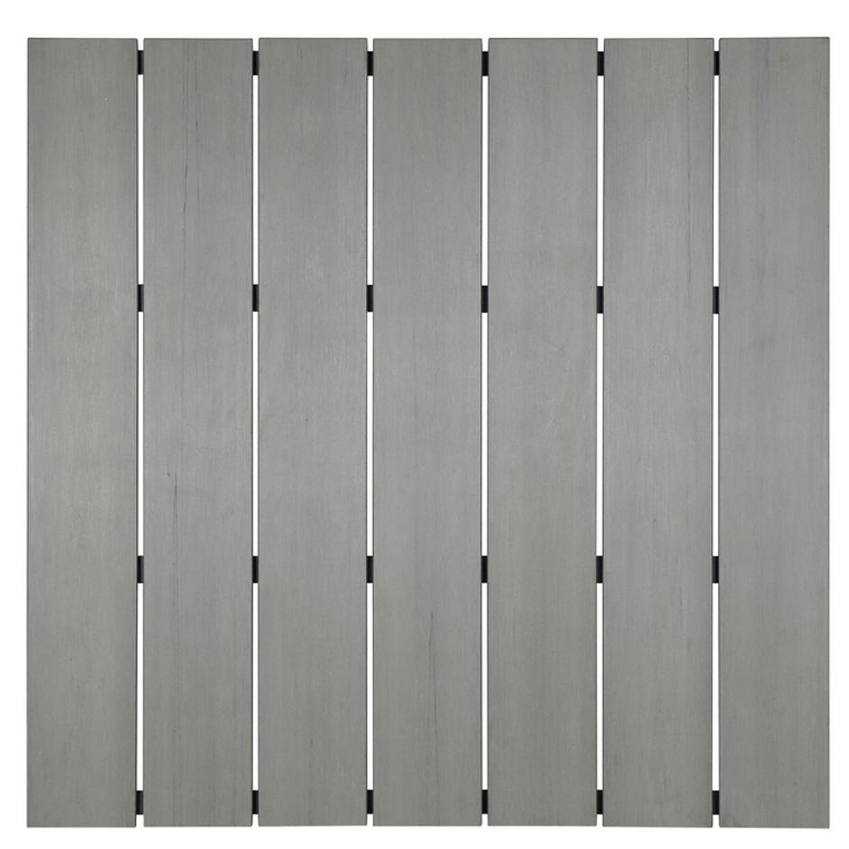 Vermont 40" Outdoor Patio Dining Table In Brown Gray by Modway Furniture