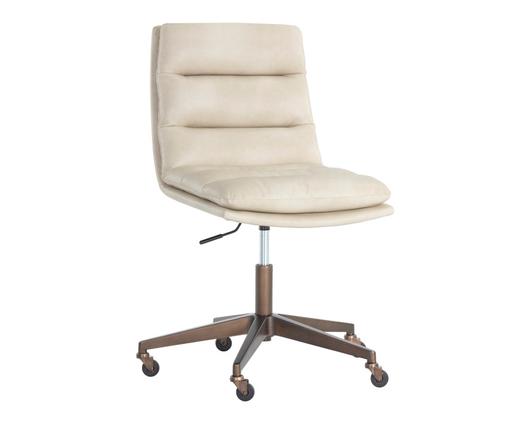 STINSON OFFICE CHAIR - BRAVO CREAM by Sunpan