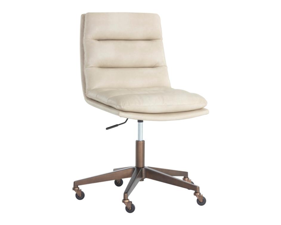 STINSON OFFICE CHAIR - BRAVO CREAM by Sunpan