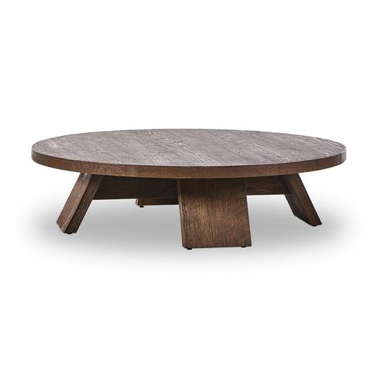 Sparrow Coffee Table In Ashen Oak Resawn by Four Hands