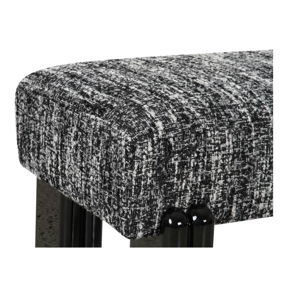 Priya Bench Black by Moes Home