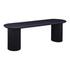 Povera Dining Bench Black by Moes Home