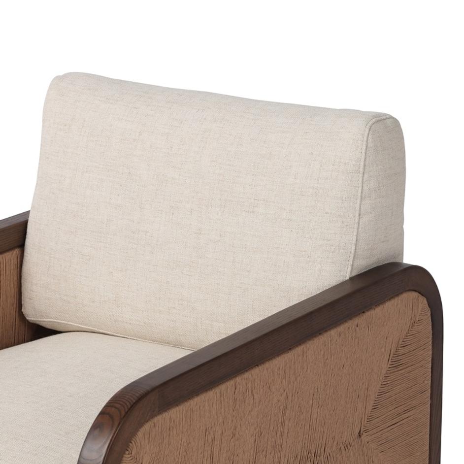 Kalani Chair In Alcala Cream by FOUR HANDS
