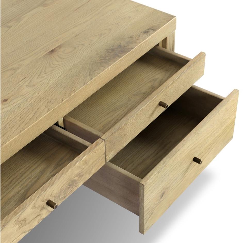 Torrington Desk - Sandy Oak Resawn by Four Hands