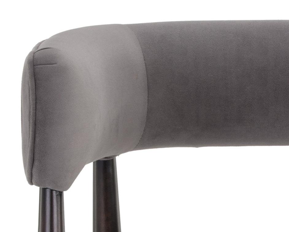 CALLEM DINING ARMCHAIR - ANTONIO CHARCOAL by Sunpan