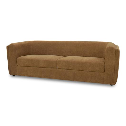 Alora Sofa Fabric Ochre Brown by Moes Home