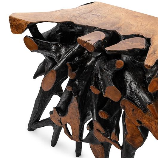 Cypress Root Console Table 59-60" by Classic Home