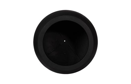 Rounded Planter, Large, Black by Phillips Collection