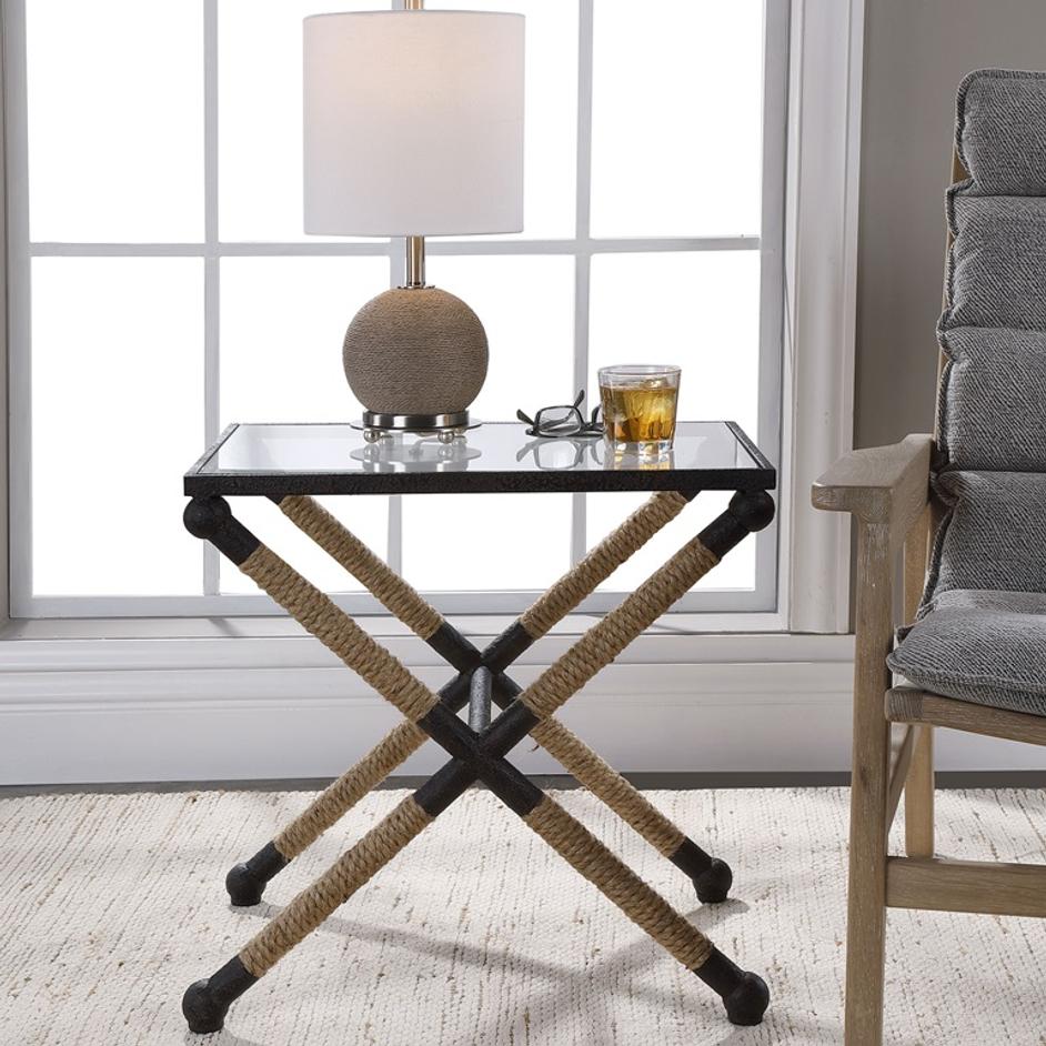 Braddock Coastal Accent Table by Uttermost