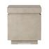 Posen Outdoor Square Propane Enclosure In Natural Concrete by Four Hands