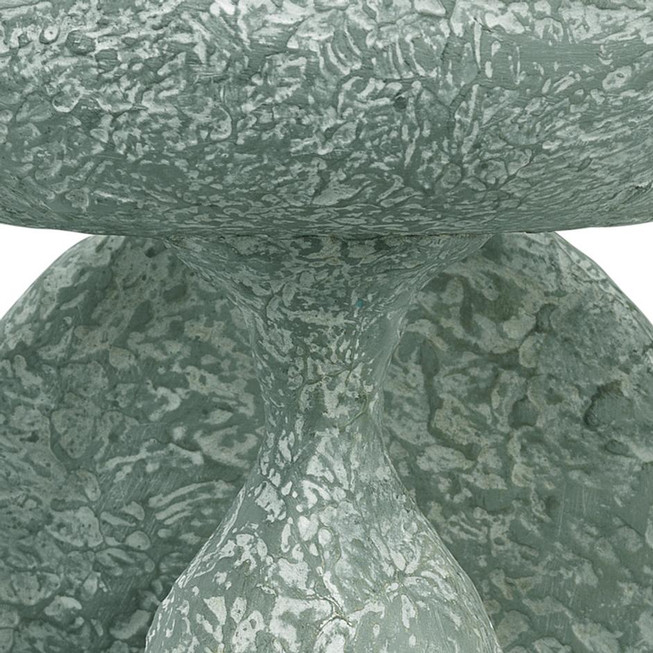 Concord Wall Sconce, Green Plaster by Jamie Young