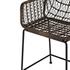 Bandera Outdoor Woven Counter Stool-Grey by FOUR HANDS
