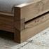 Lia King Bed in Natural Reclaimed French by FOUR HANDS