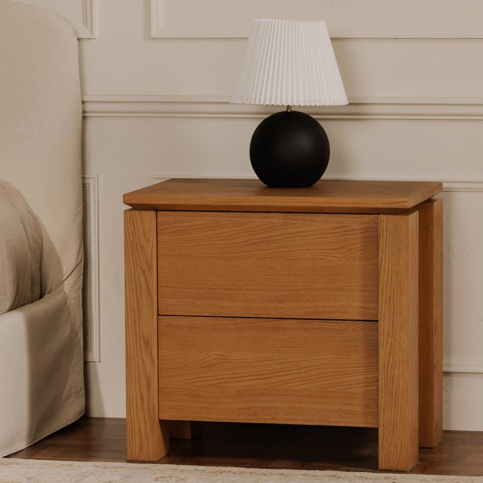 Brook Nightstand Country Oak by Moes Home