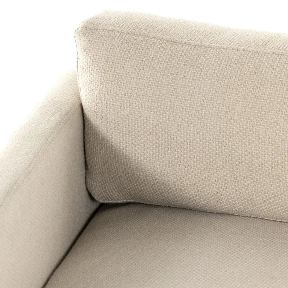 Heidi Sofa-130" In Tacoma Ivory And Distressed Natural by Four Hands