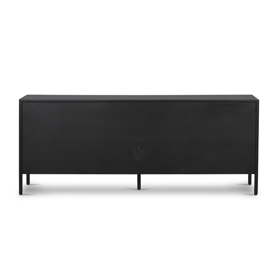 Soto Media Console In Black by FOUR HANDS