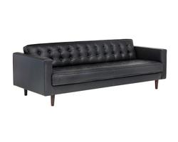 Donnie Sofa - Coal Black by Sunpan