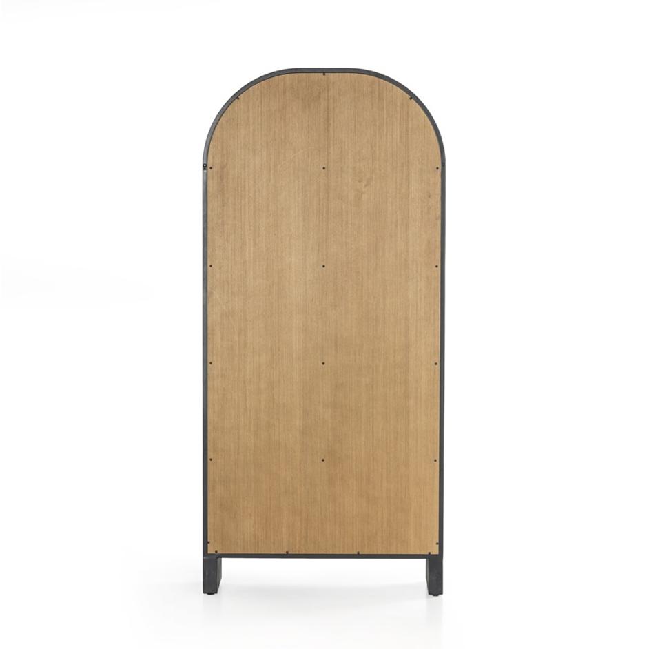 Breya Cabinet Oak In Black by FOUR HANDS