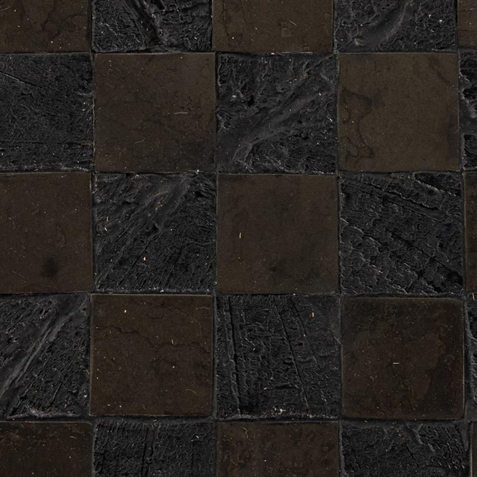 Chess Table In Carbonized Black by FOUR HANDS