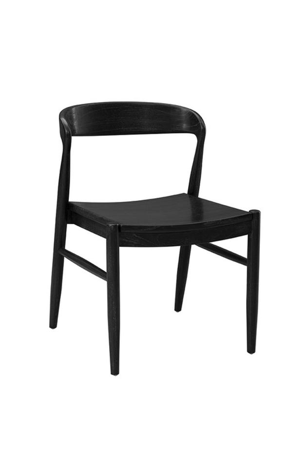 Black Townsend Side Chair by Furniture Classics