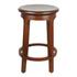 Foxy Swivel Counter Stool, Cinnamon Brown by New Pacific Direct