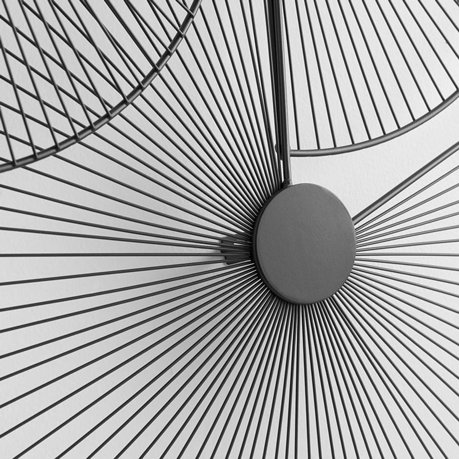 Gnosis Wall Decor in Noir by Cyan Design