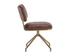 Virtu Swivel Chair - Bravo Cognac by Sunpan