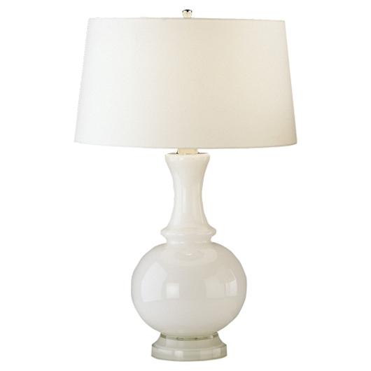 Glass Harriet Table Lamp by Robert Abbey