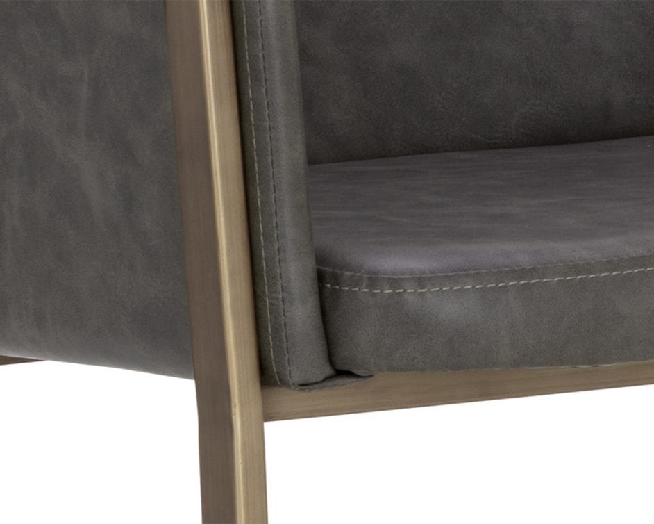 BERNADETTE BARSTOOL - KENDALL GREY by Sunpan