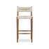 Lomas Bar + Counter Outdoor Stool - Vintage White by Four Hands
