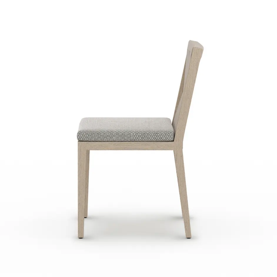 Sherwood Outdoor Dining Chair in Brown and Ash by FOUR HANDS
